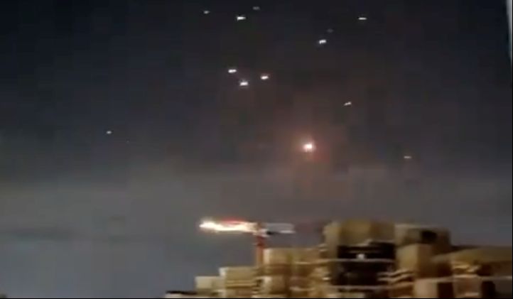 Iranische Raketen fliegen über Jerusalem