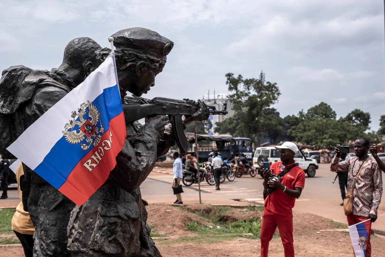 Памятник российским военнослужащим в ЦАР 