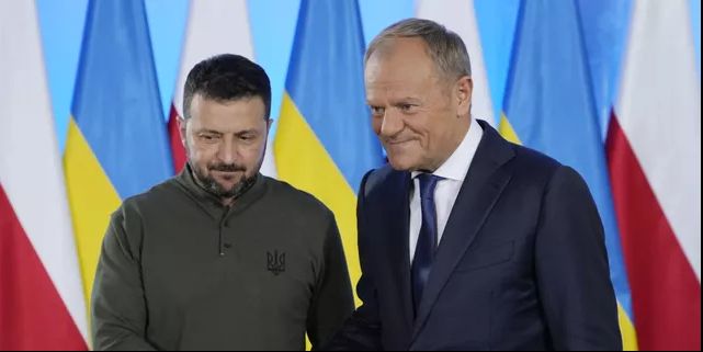 В. Зеленский и Д. Туск