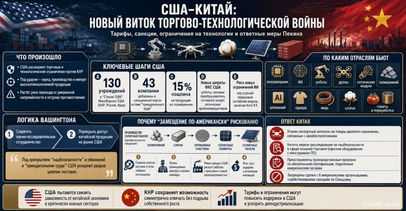 Торговая война продолжает разрывать экономические связи между США и Китаем