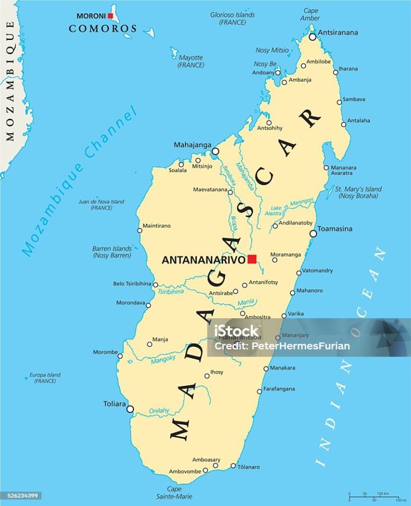 Мадагаскар и вокруг