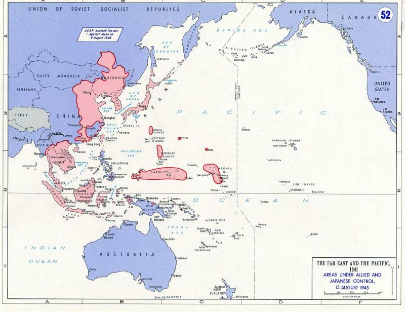 Японская империя на 1945 год