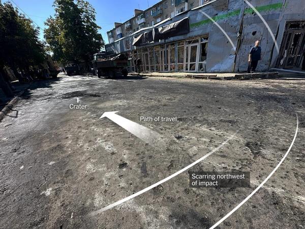 The New York Times: украинская ракета прилетела в Константиновку из Дружковки