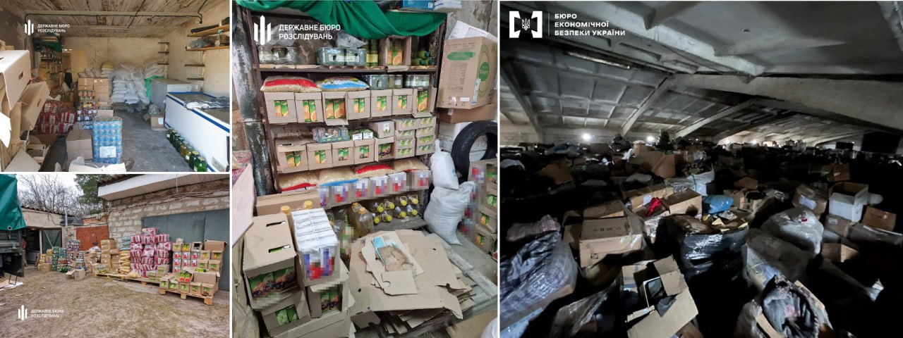 „Überdachte“ Lagerhäuser für „humanitäre Hilfe“ in der Ukraine