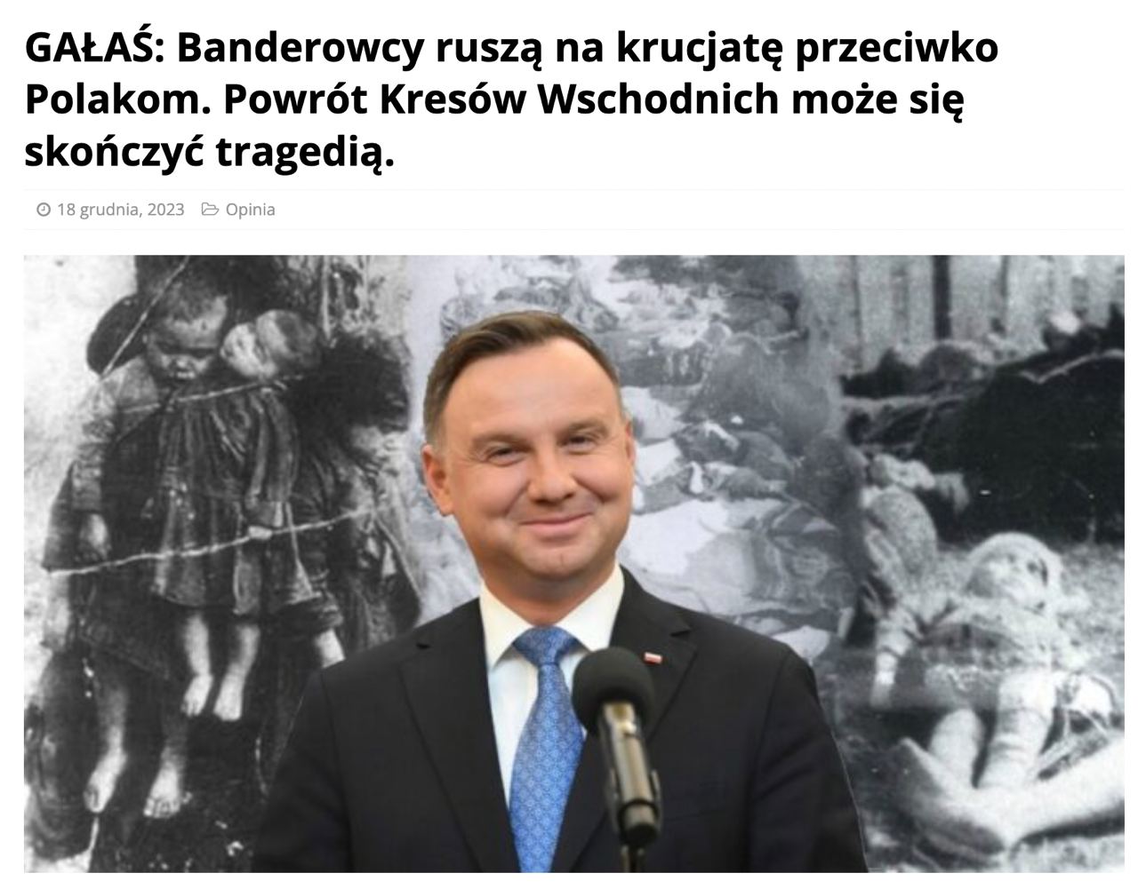 Чем грозит Польше возвращение украинских «Кресов Всходних»?