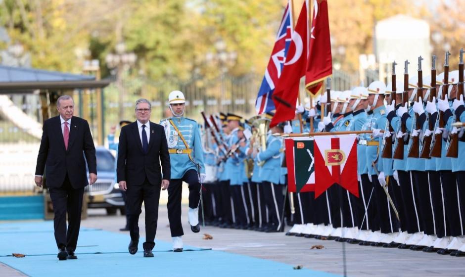 Реджеп Эрдоган и Кейт Стармер