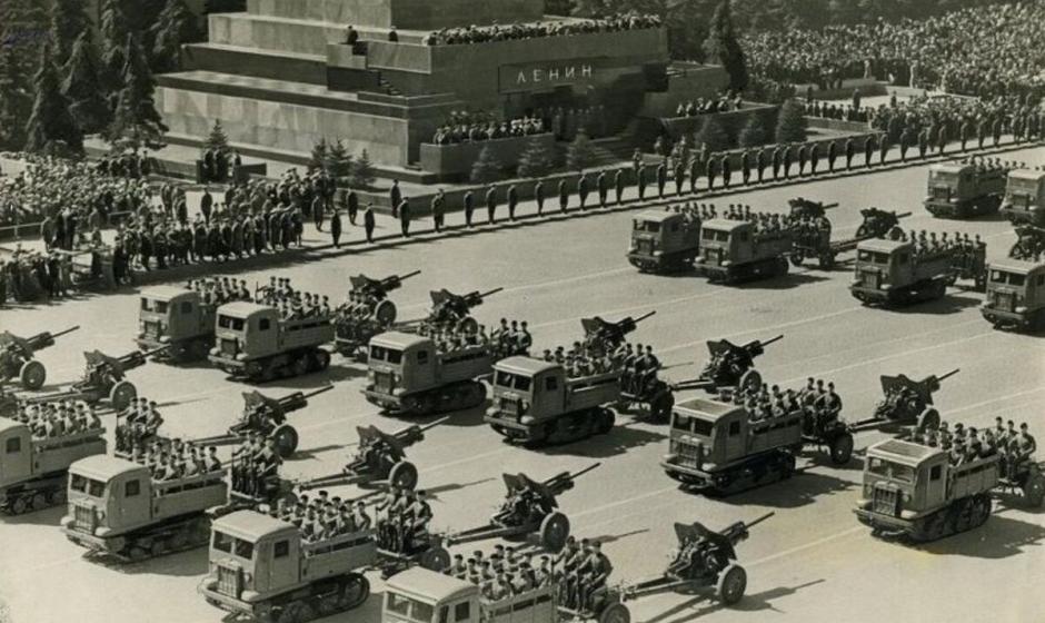 Военный парад на Красной площади, 1941 год