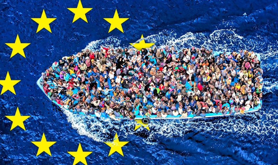 Мигранты морем прорываются в страны Европейского Союза