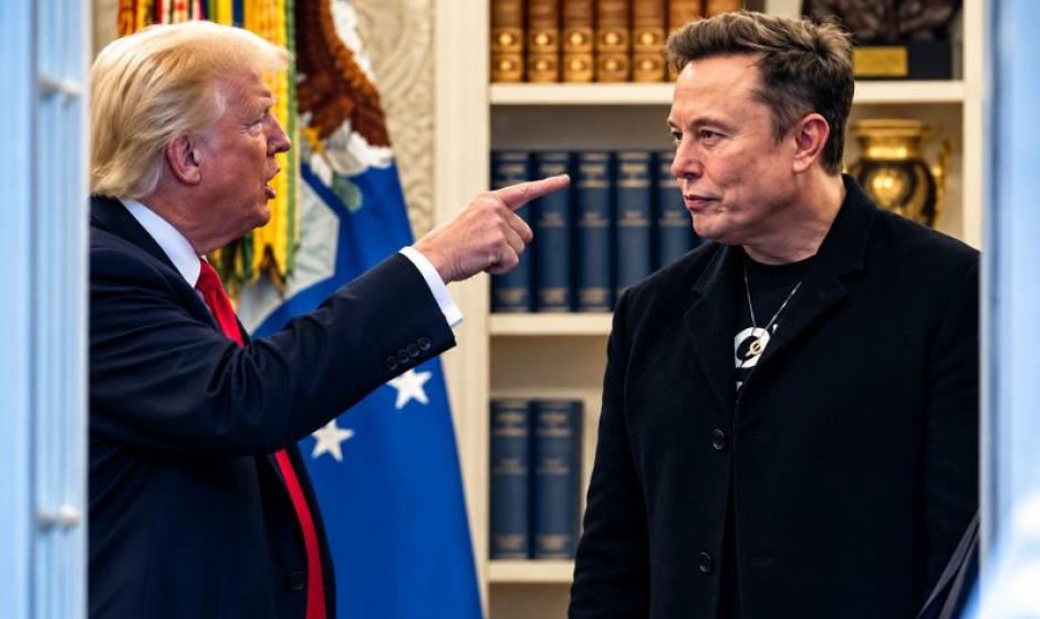 Дональд Трамп и Илон Маск