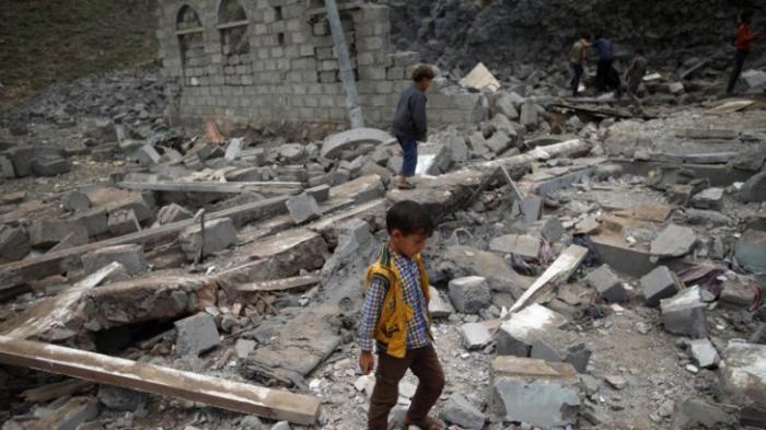 Последствия удара саудитов в Йемене