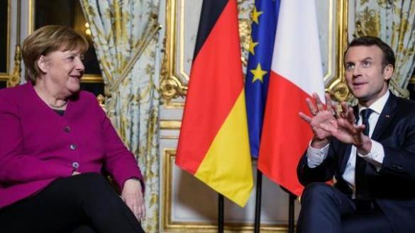 О переговорах Макрона и Меркель в Париже