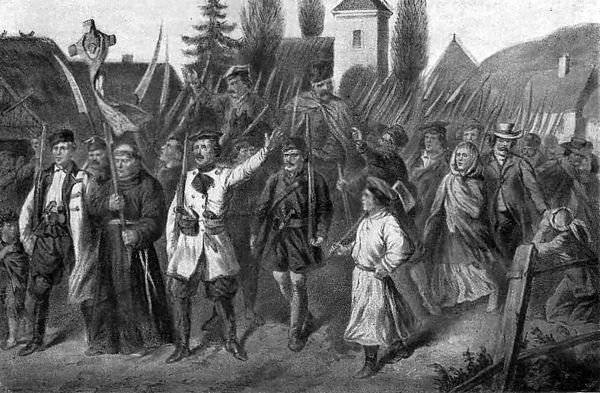 Польша распространяет идеологию антироссийского шляхетского мятежа 1863 года