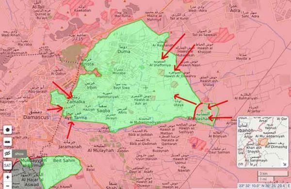 Боевики Восточной Гуты срывают перемирие. Уничтожению террористического анклава альтернативы нет