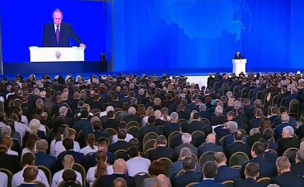 Президент Путин презентовал новейшие стратегические ракеты