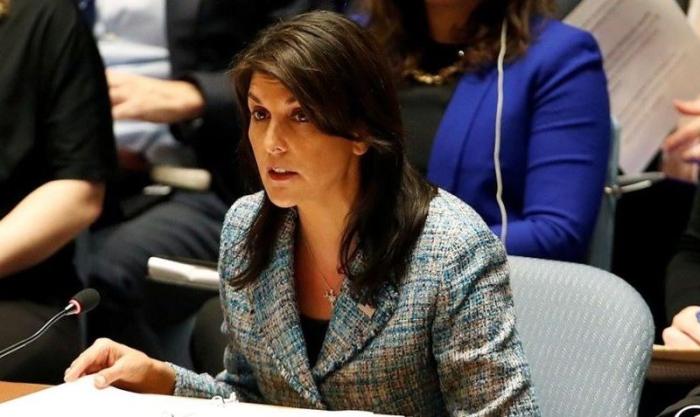 Прикрывая террористов Восточной Гуты, постоянный представитель США при ООН Ники Хейли грозит ракетно-бомбовыми ударами по Дамаску