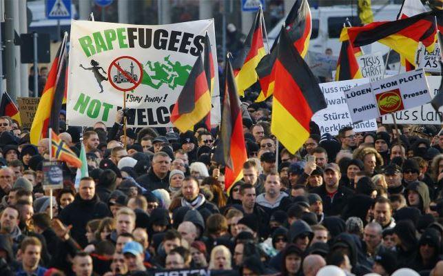 Беженцы в германии все