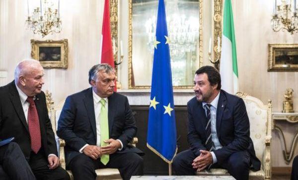 Премьер-министр Венгрии Виктор Орбан и вице-премьер Италии Маттео Сальвини выступают за реформирование Европейского Союза и его возврат к европейским ценностям и традициям.
