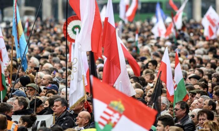 В Венгрии протестуют против политики Киева на Закарпатье
