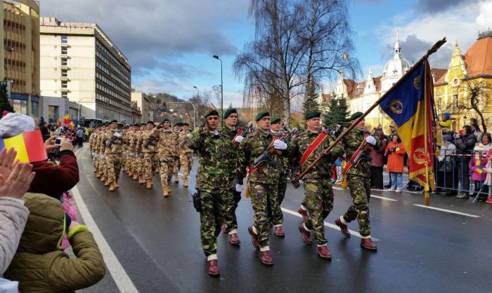 Военный парад в Румынии