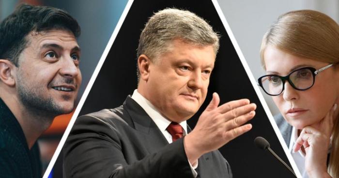 Выборы на Украине-2019. Тимошенко, Зеленский, Порошенко.
