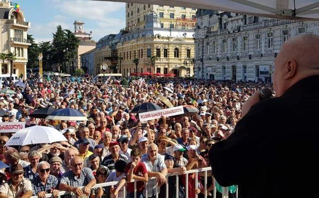 Митинг в Батуми