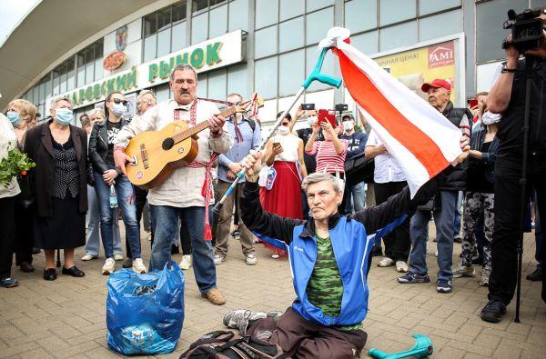 Воскресный митинг в Минске