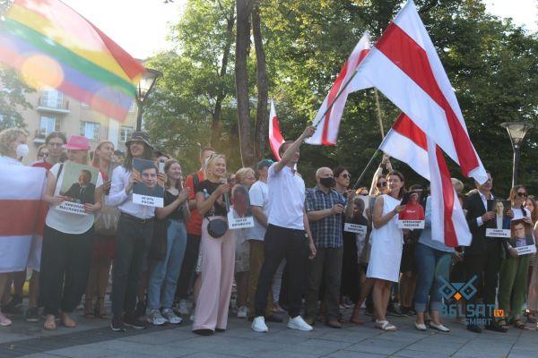 Литва поддерживает политические выступления против белорусских властей