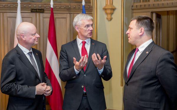 Премьер-министры Литвы, Латвии и Эстонии 