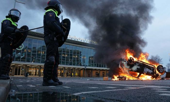 Европа всё шире протестует против коронавирусных ограничений