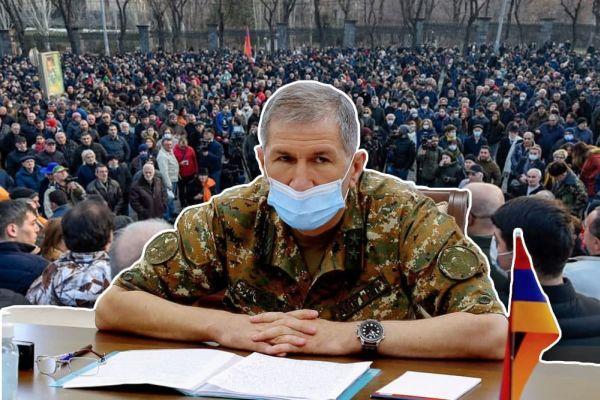 Генштаб ВС Армении потребовал отставки Пашиняна