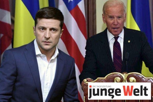 Junge Welt: Погибнут украинцы, а выгоду получат США