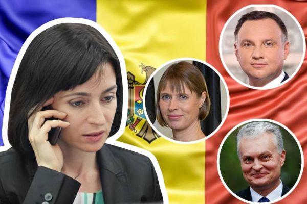 Соседи Молдовы обещают Санду поддержку – по телефону