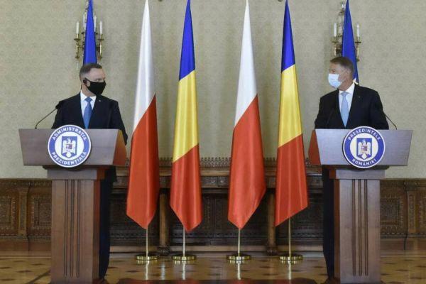Пресс-конференция президентов Польши и Румынии, источник – РАР
