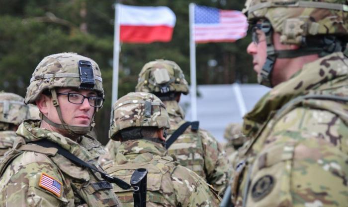 Американские военнослужащие в Польше