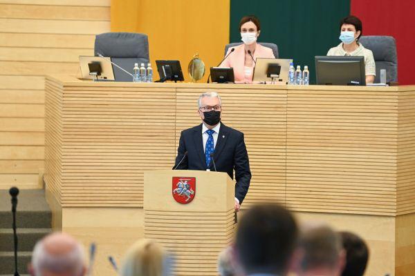 Президент Литвы призвал остановить Россию и продолжать войну с БелАЭС