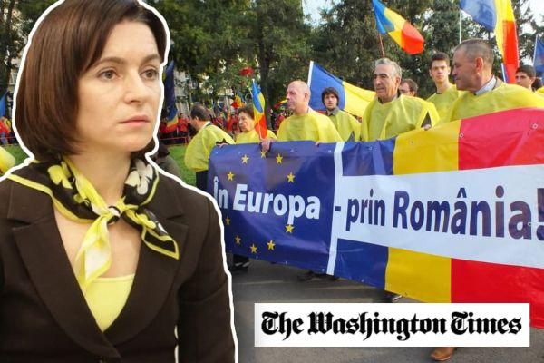 The Washington Times: Майя Санду должна объединить Молдову и Румынию