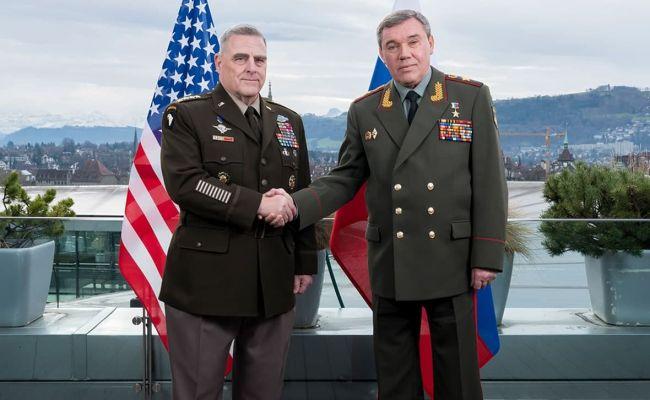 Главы Генеральных Штабов России и США провели очередную встречу