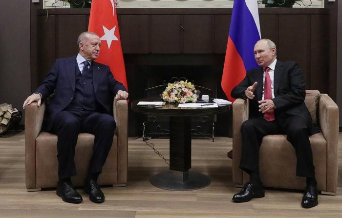 Переговоры Путина и Эрдогана в Сочи