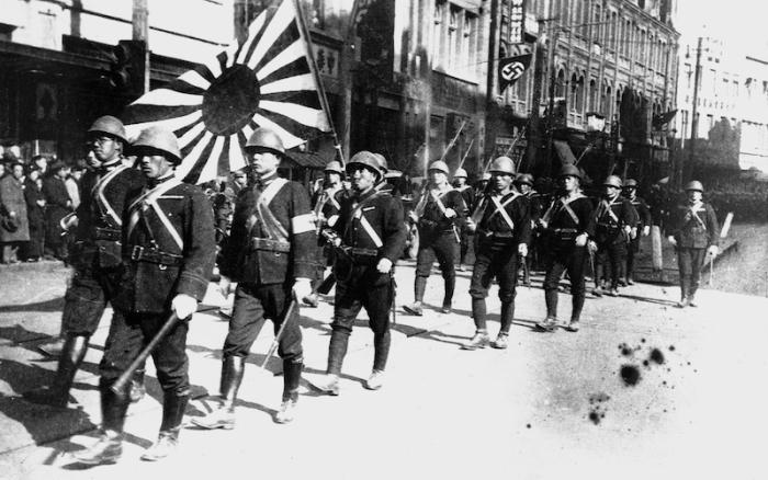 Японцы оккупировали многие страны Азии 