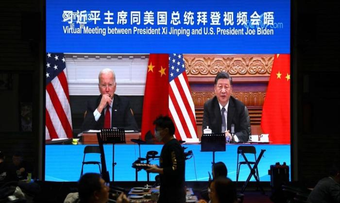 15 ноября состоялась встреча в формате видеоконференции между Си Цзиньпином и Джо Байденом.