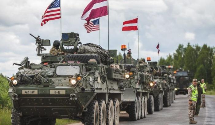 Латвия превращается в большой военный полигон НАТО