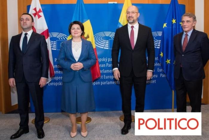 Премьер-министры Грузии, Молдавии и Украины постоянно хотят в ЕС