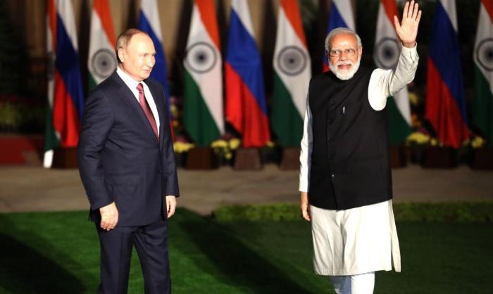 Визит президента России Владимира Путина в Индию