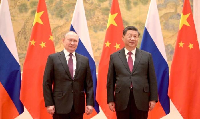 Влвдимир Путин и Си Цзиньпин
