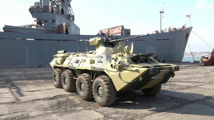 БДК "Орск" прибыл в порт Бердянска