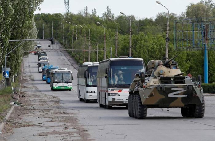 Вывоз террористов «Азова», источник: Сolonelcassad