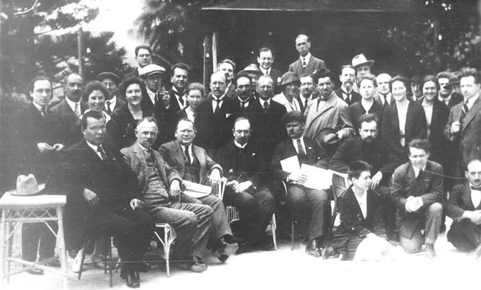 Советская делегация на Генуэзской конференции
