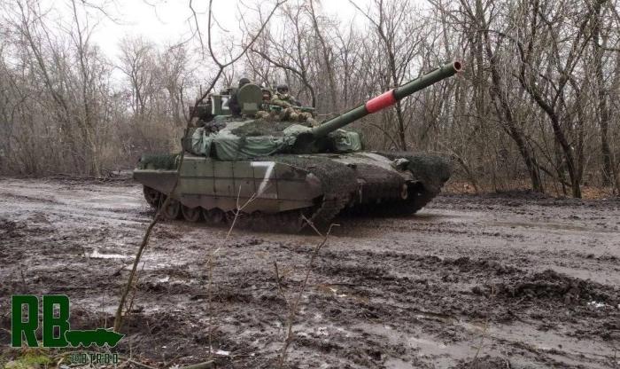 Танк Т-90М "Прорыв" на Сватовском направлении