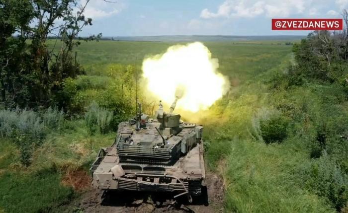 Т-90М «Прорыв» на Соледаро-Артёмовском направлении