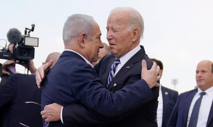 Байден и Нетаньяху в Израиле